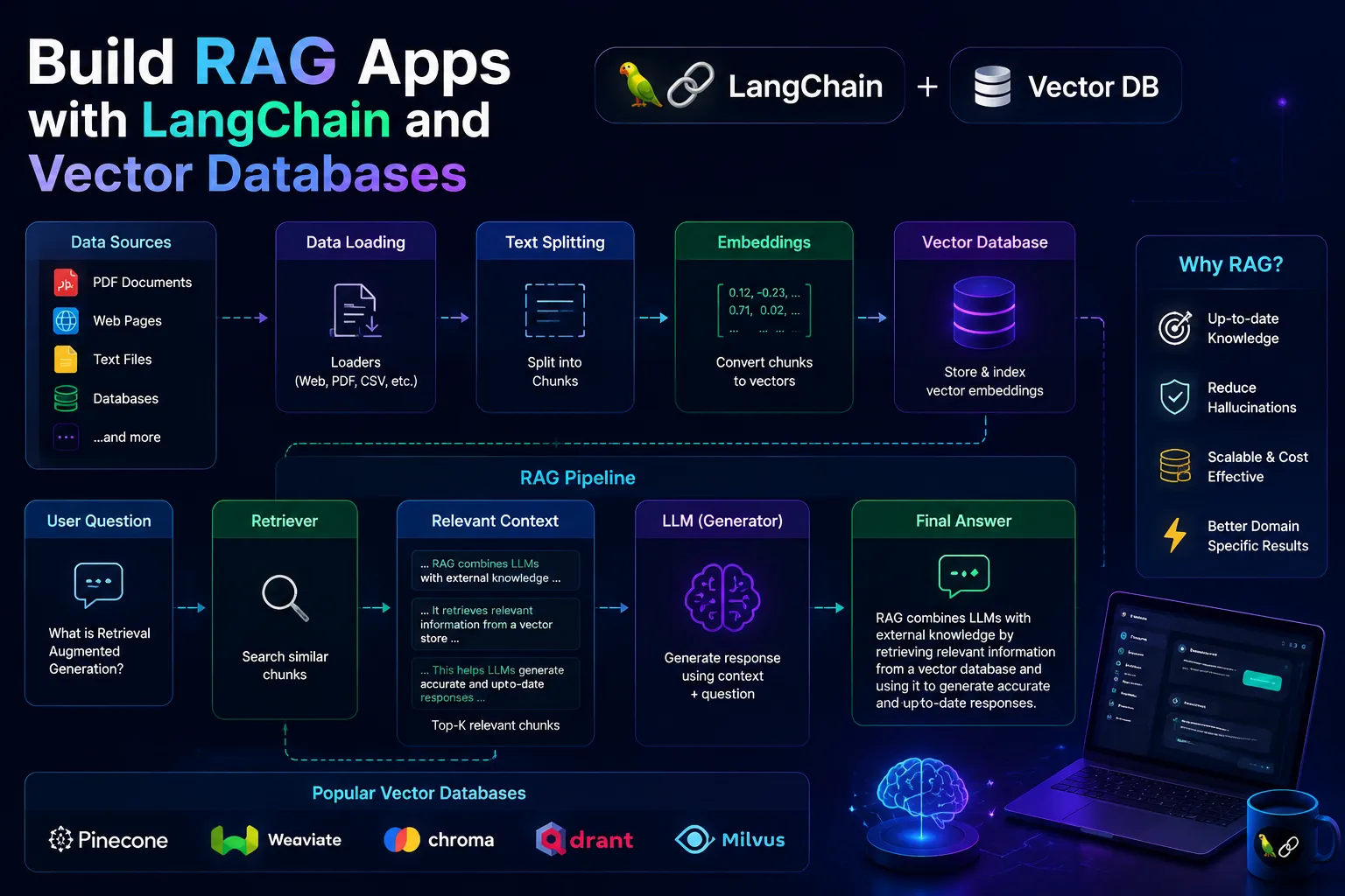 Build RAG Apps with LangChain and Vector Databases
